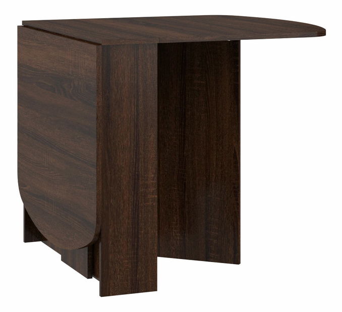 Masă de sufragerie extensibilă Elston 2 (stejar sonoma închis) (pentru 4 până la 6 persoane)