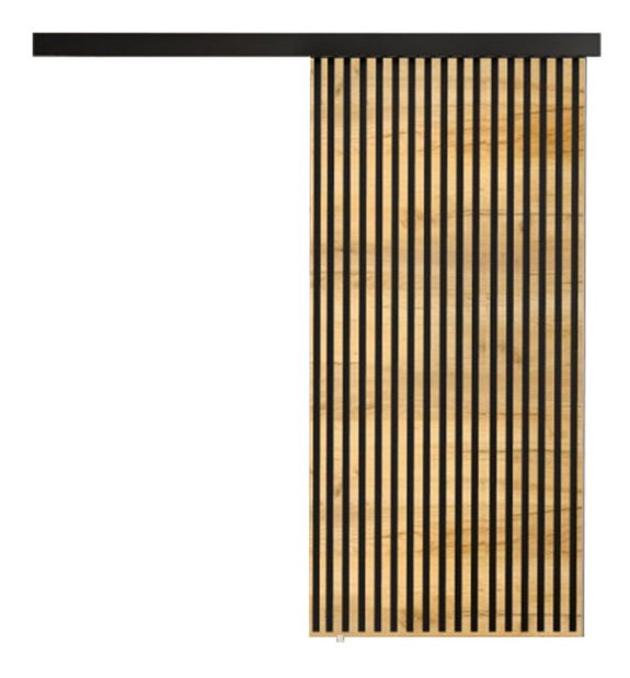 Uși glisante de interior Boxdis 90 (Grafit antracit/Negru) *resigilat