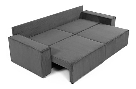 Sofa na razvlačenje Stosono (bež) (s prostorom za odlaganje)