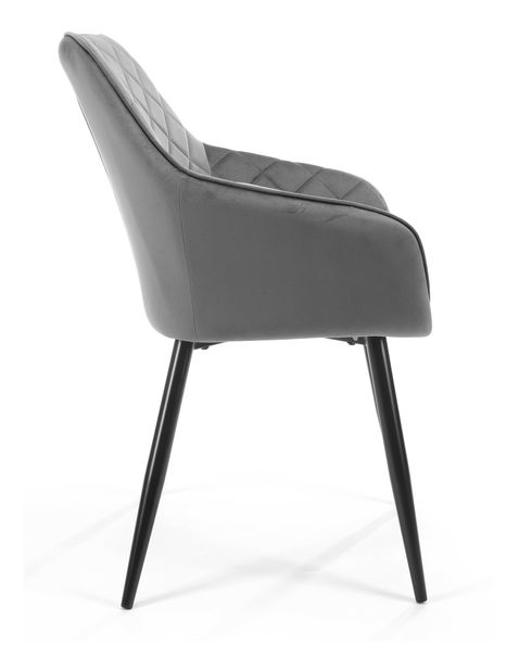 Jedálenská stolička Sunanda (sivá) (2ks)