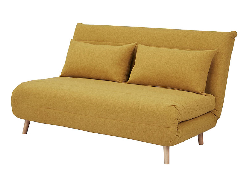 Canapea futon Susan (galben)