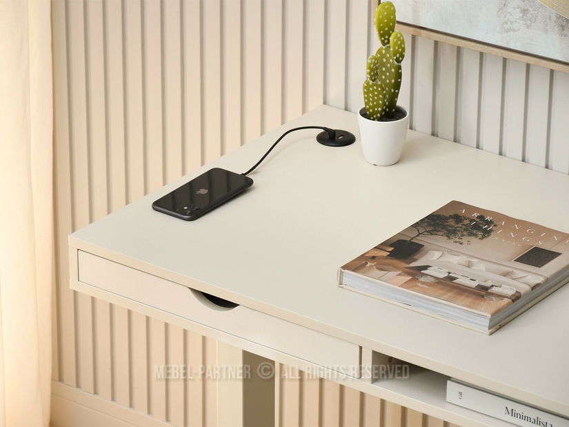 Masă PC cu înălțime reglabilă Occott 100 (crem)