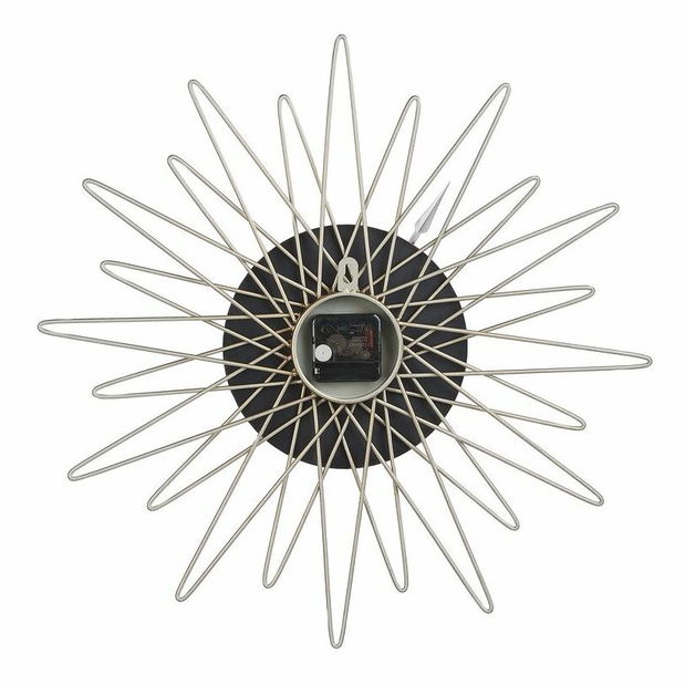 Nástenné hodiny ø 50 cm Biel (zlatá)