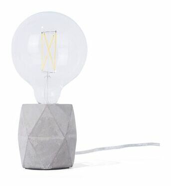 Asztali lámpa Bena (világosszürke)