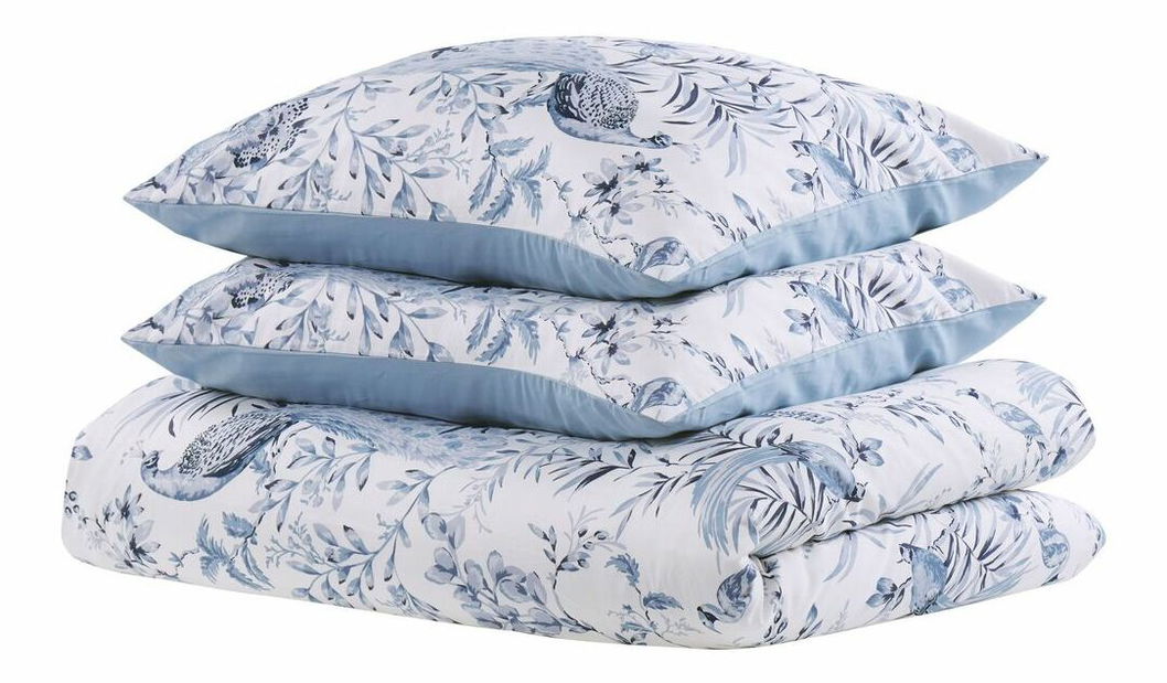 Ágyneműhuzat 155 x 220 cm Brisa (kék) (párnahuzatokkal kiegészítve)