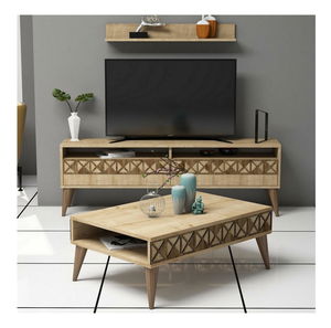 Set mobilier living Loop (stejar)