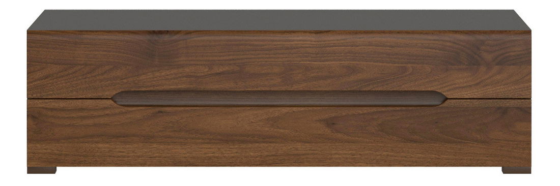 Masă TV/ comodă Elton RTV2S (Gri wolfram + Nuc kolumbia)