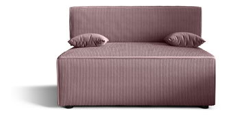 Pohovka dvojsedačka Mirage (púdrová ružová)