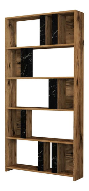 Regál Limba (dió + fekete)