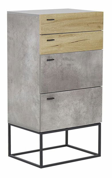 Komoda ACERA (sivá)