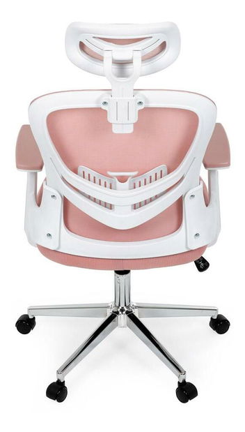 Kancelárske kreslo Kralmen (ružová)