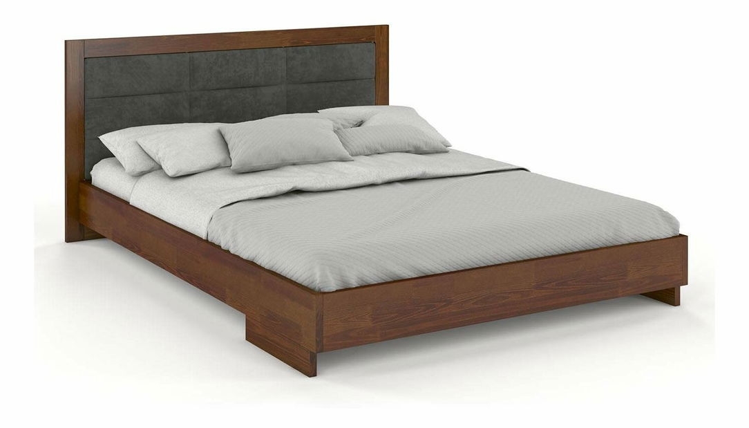 Manželská posteľ 200 cm Naturlig Stjernen (borovica)