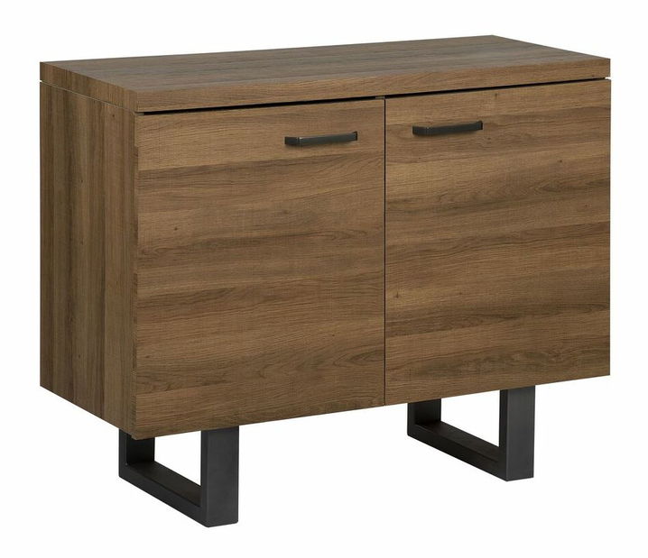 Comodă Timboon 2D (lemn închis)