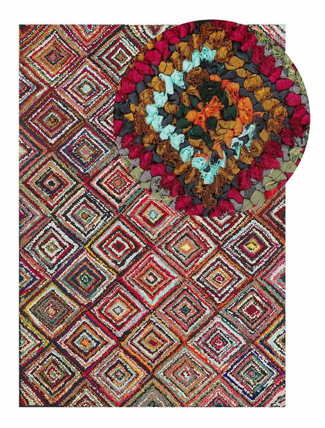 Koberec 230 cm Kairi (fuchsiová)