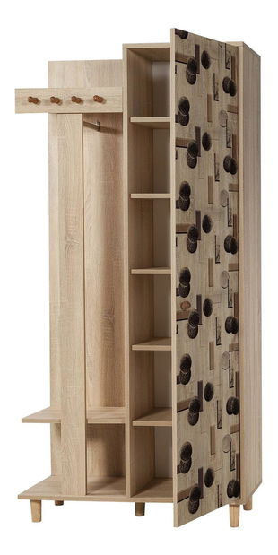 Mobilier hol Garmando 522 (Stejar sonoma)