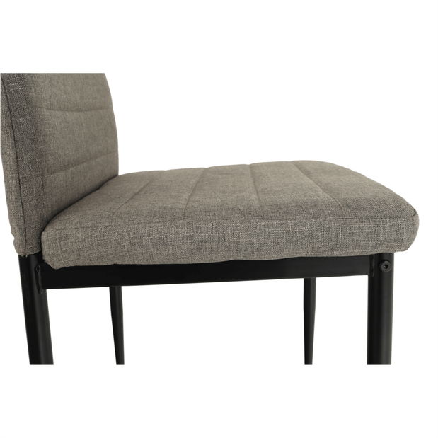 Blagovaonska stolica (4 kom.) Collort nova (smeđa + crna) *rasprodaja