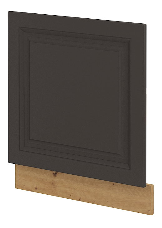Uși pentru mașina de spălat vase încorporată Sheila ZM 570 x 596 (stejar artisan + grafit)