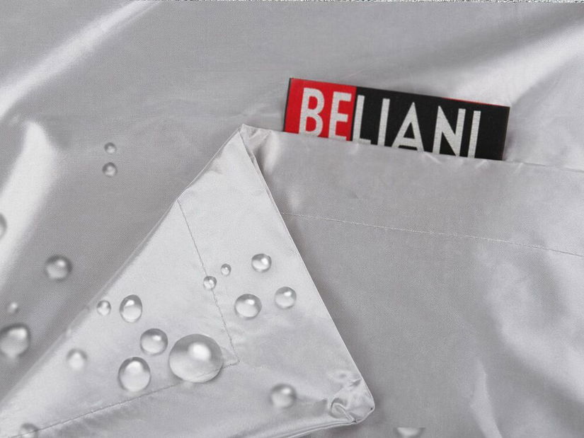 Babzsák huzat 180 x 230 cm Fiamma (ezüst)