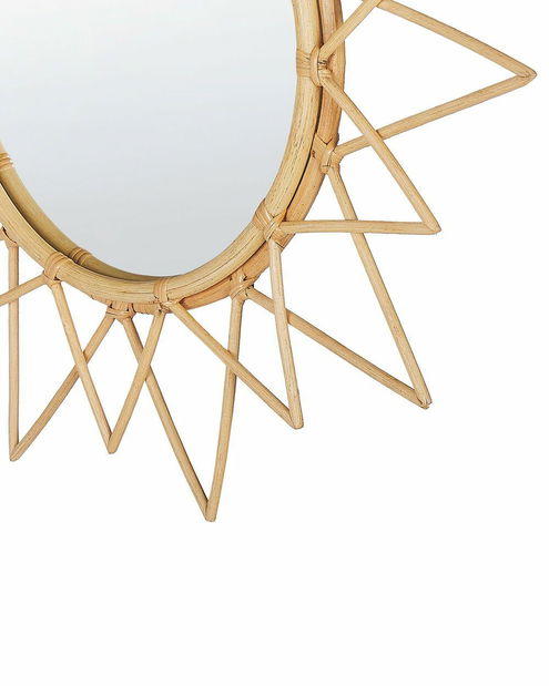 Nástenné zrkadlo Alfonso (béžová)