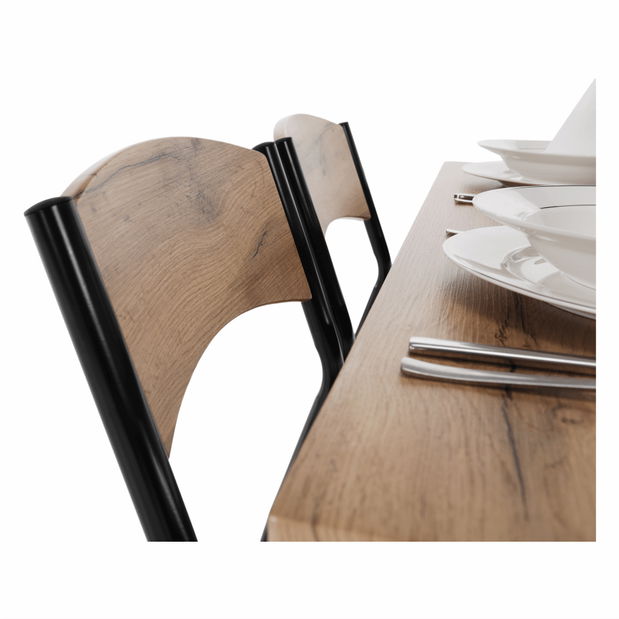 Set masă scaune pentru sufragerie Amalia (pentru 4 persoane)