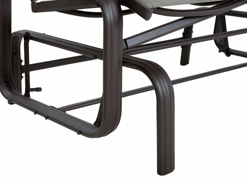 Vrtna klupa BORIO (aluminij) (smeđa)