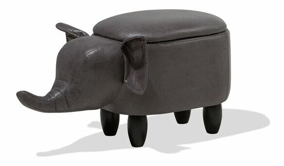 Taburet Elfant (gri închis)