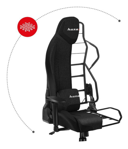 Herné kreslo Fusion 7.9 (čierna)