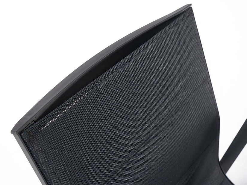 Záhradná jedálenská stolička Duluma (antracit) 