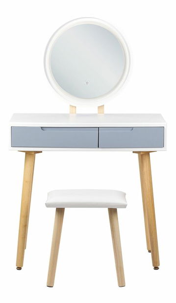 Masă de toaletă Jra (multicolor) (cu iluminat LED)