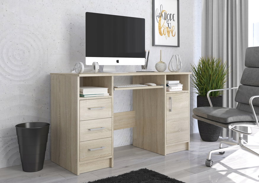 PC stol Nartos (hrast sonoma)
