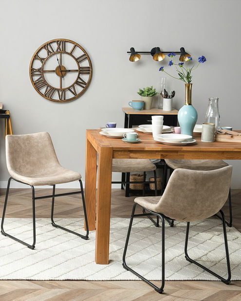 Set 2ks. jedálenských stoličiek Basta (béžová)