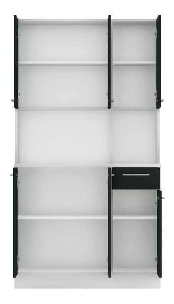 Kuhinjski kutak Palermo NEW (bijela + crna)