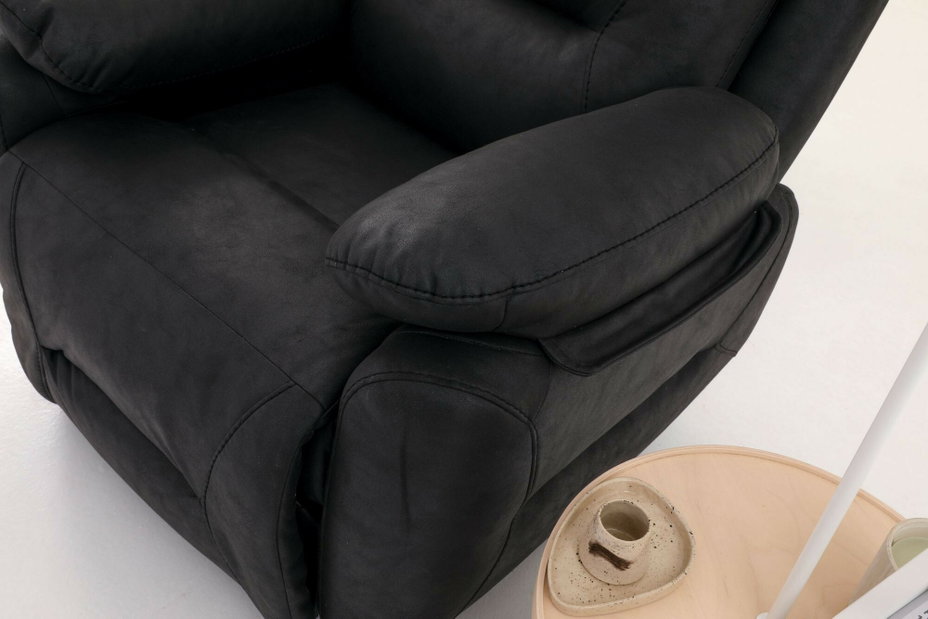 Állítható fotel Comforto E (fekete) 
