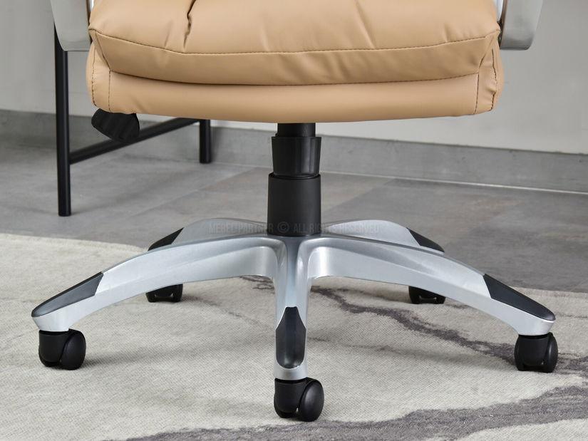 Kreslo Benton (béžová + sivá)