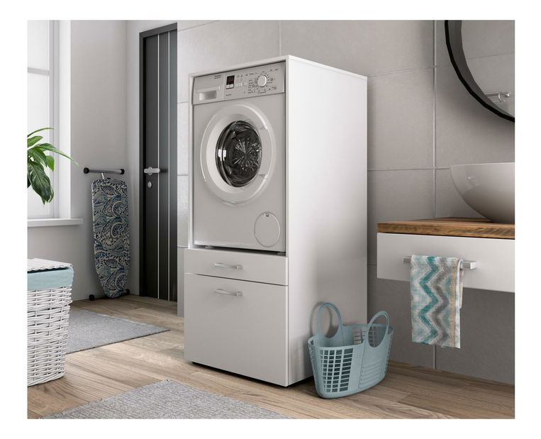 Dulap pentru mașina de spălat Azaela Typ 60 (alb)