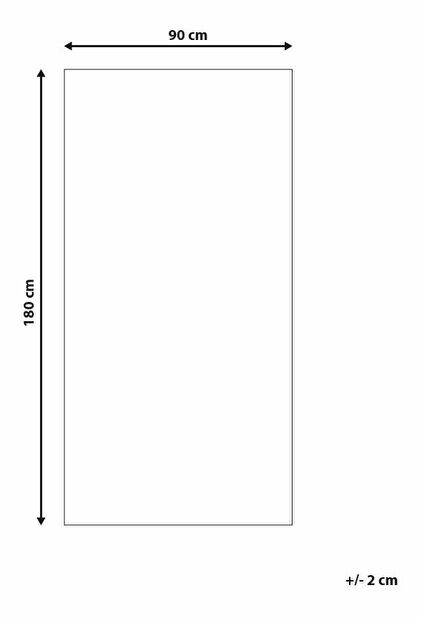 Koberec 90x180 cm SIRA (sivá)