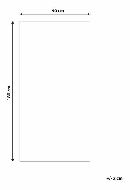 Covor 90x180 cm SIRA (gri)