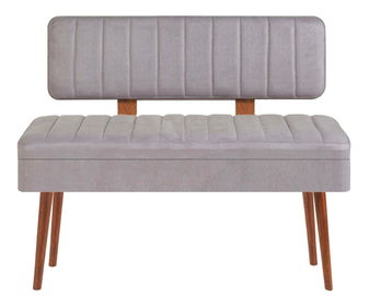 Lavica Vlasta 1 (orech + sivá) (s úl. priestorom)