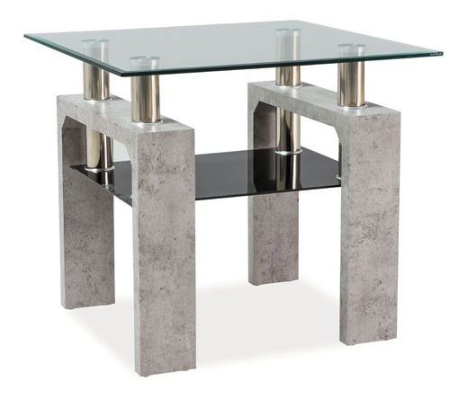 Masă de cafea Lugar D (gri)