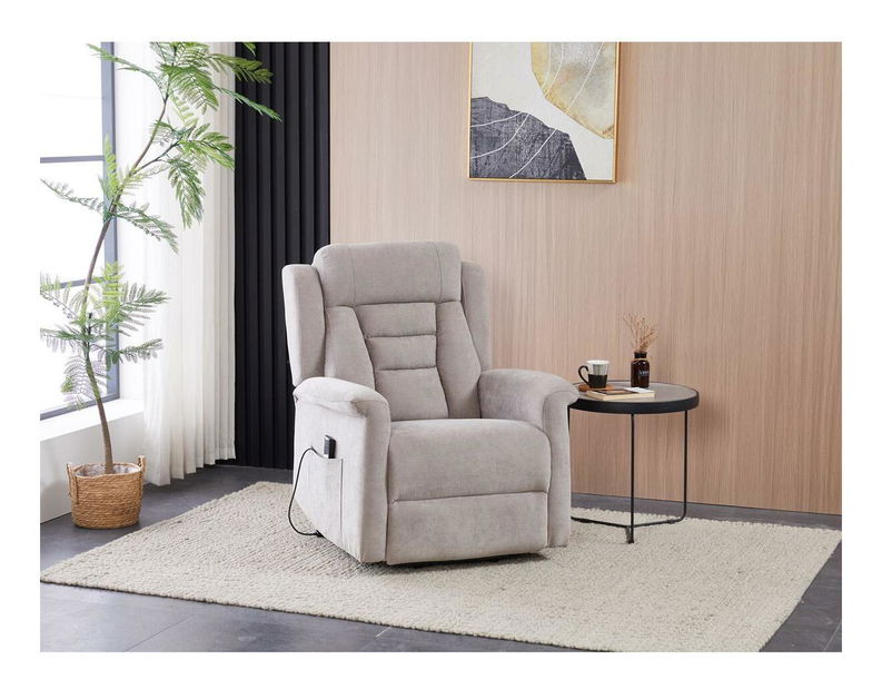 Polohovacie kreslo Tonta (lanýžová)