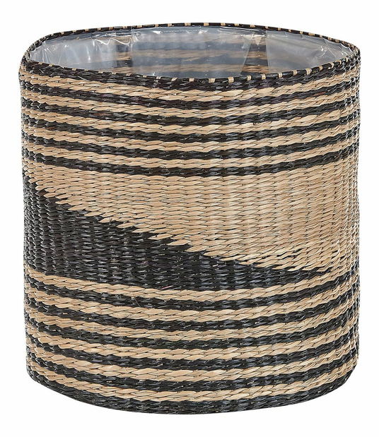 Set 3 buc ghiveci de flori Ratty (bej)