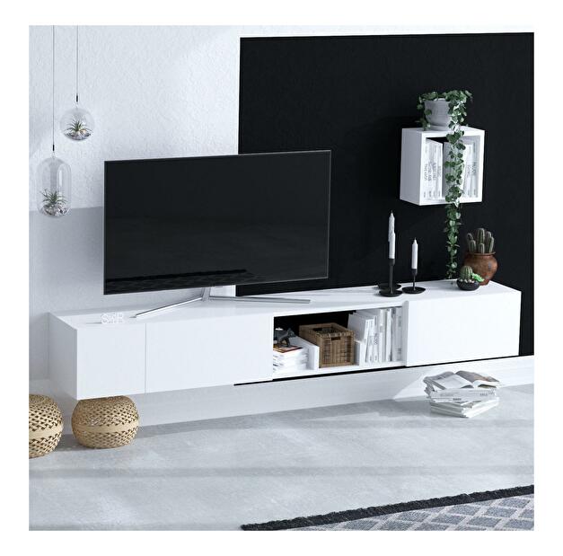 Mobilier living Sikome (alb) 