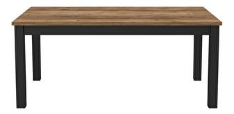 Jedálenský stôl 180 cm Oralee 94 (čierna)