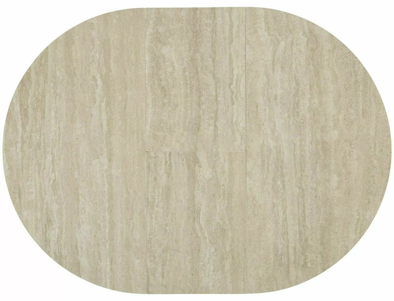 Jedálenský stôl Gamison Ceramic 100 (kašmír + béžová) (pre 4 osoby)