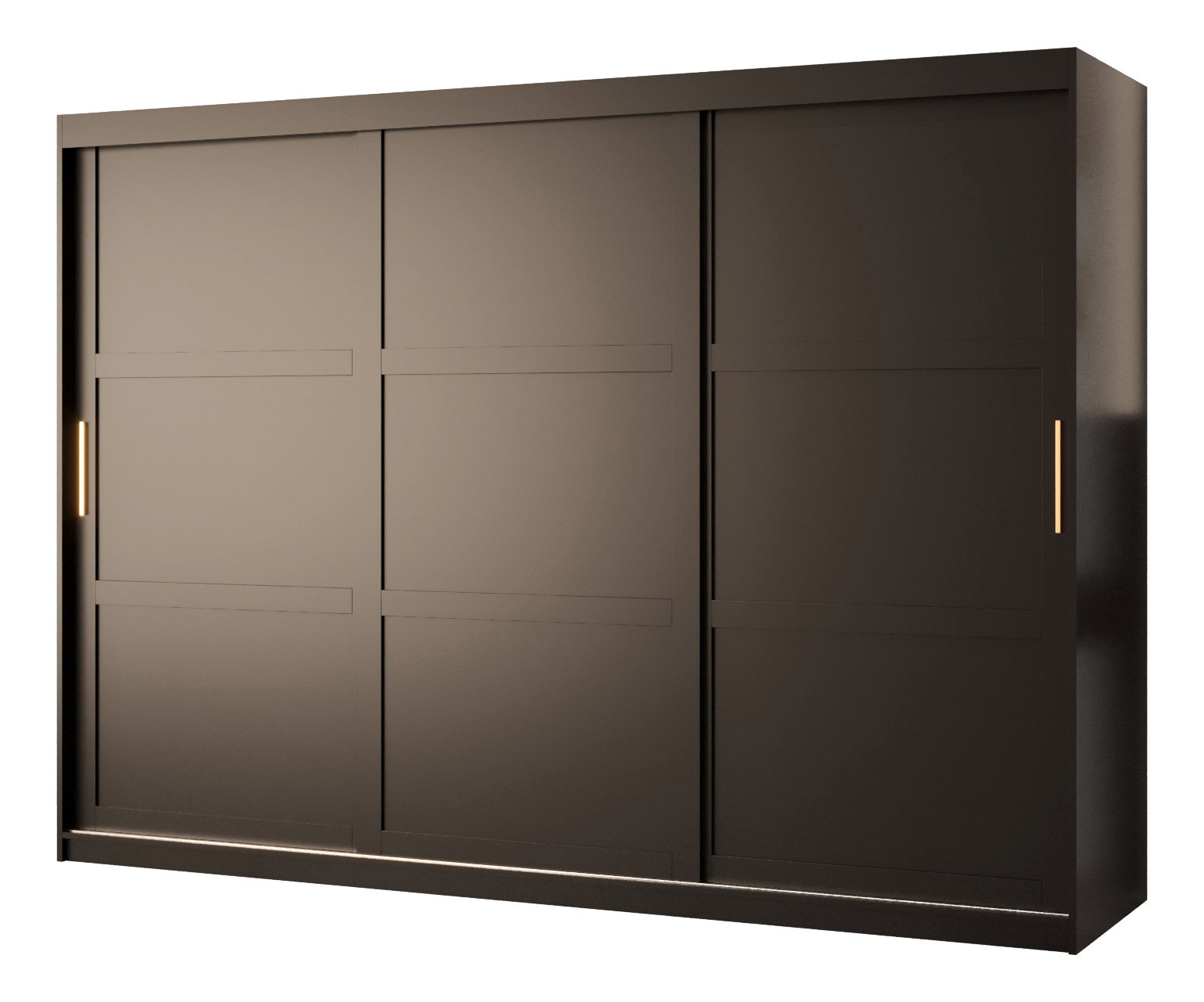 Ormar za garderobu Riven 1 250 (crna mat)