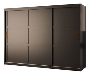 Ruhásszekrény Riven 1 250 (matt fekete)