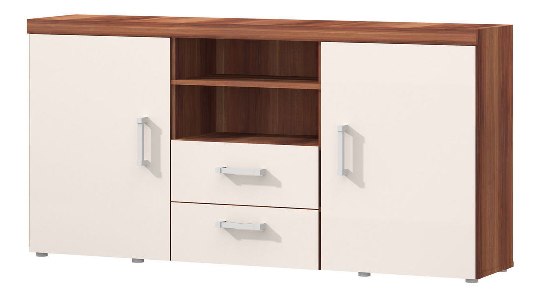 Komoda Salford S5 (slivka + krémová)