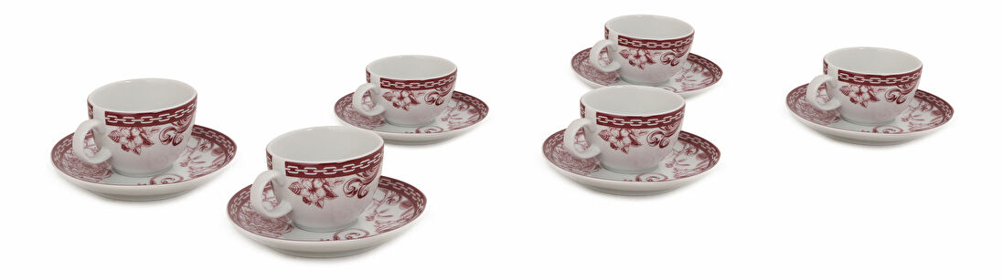 Set cești cafea (12 buc.) Zamora 02 (multicolor)