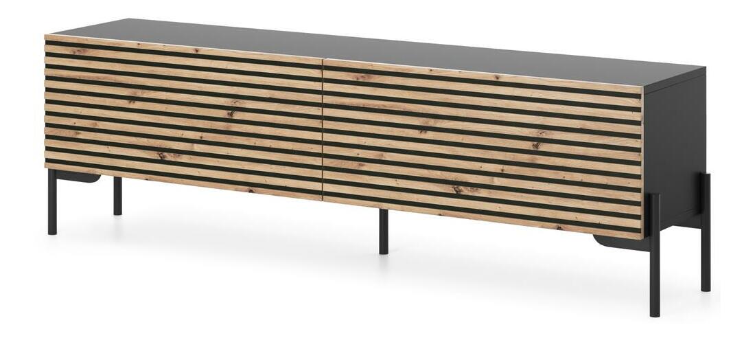 TV ormarić/stolić Lamellito 140 (crna)