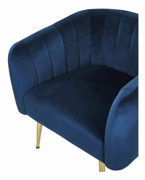 Kreslo LANCO (tmavomodrá)